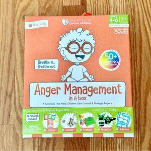 Anger Management in a Box SEL Emotional Regulation Activity Kit